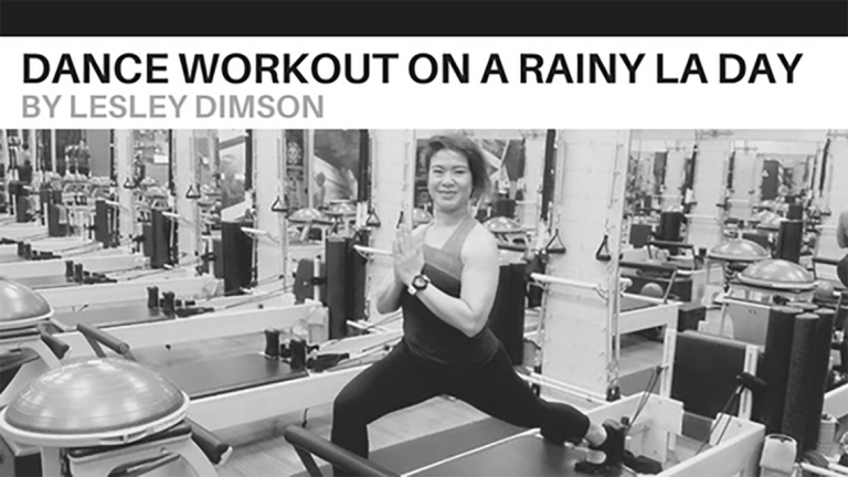 Dance Workout On A Rainy LA Day