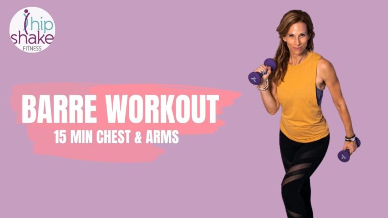 barre workout chest arms