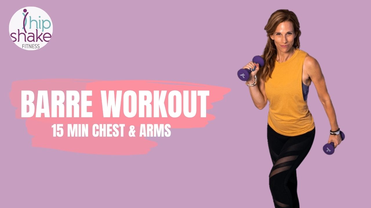 barre workout chest arms